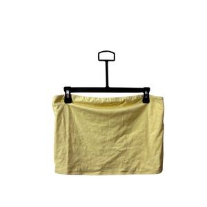 No Boundaries Yellow Crop Top